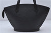 Authentic Louis Vuitton Epi Saint Jacques Hand Bag Black M52272 LV 4059D