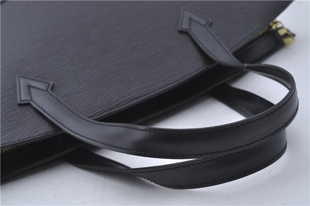 Authentic Louis Vuitton Epi Saint Jacques Hand Bag Black M52272 LV 4059D