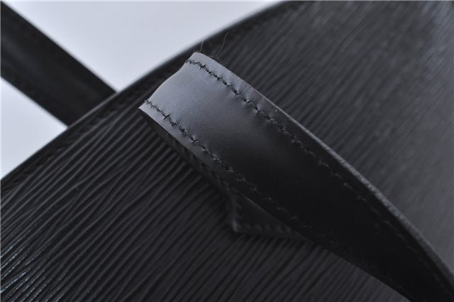 Authentic Louis Vuitton Epi Saint Jacques Hand Bag Black M52272 LV 4059D