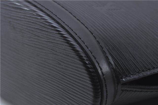 Authentic Louis Vuitton Epi Saint Jacques Hand Bag Black M52272 LV 4059D