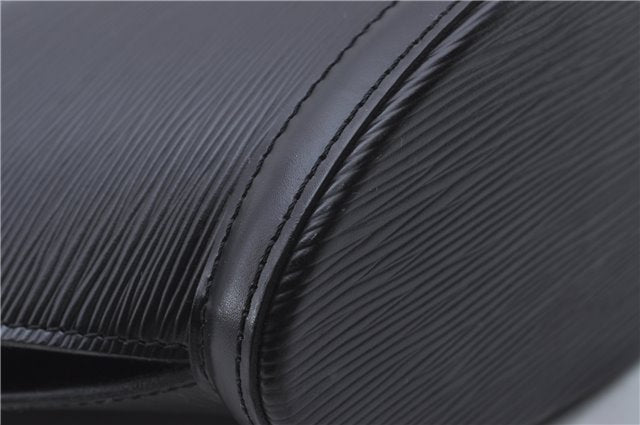 Authentic Louis Vuitton Epi Saint Jacques Hand Bag Black M52272 LV 4059D