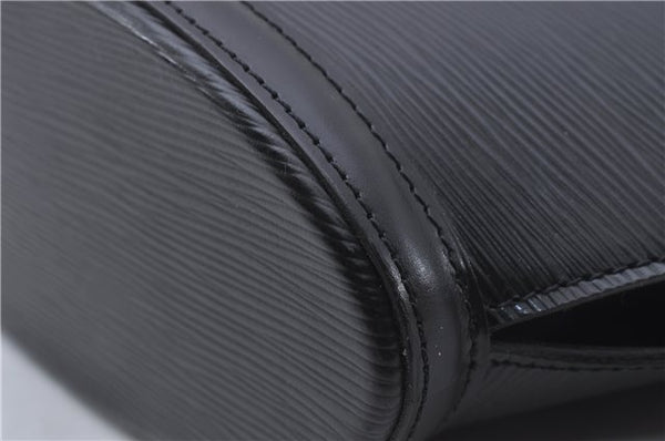 Authentic Louis Vuitton Epi Saint Jacques Hand Bag Black M52272 LV 4059D