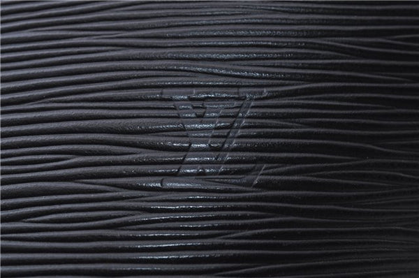 Authentic Louis Vuitton Epi Saint Jacques Hand Bag Black M52272 LV 4059D