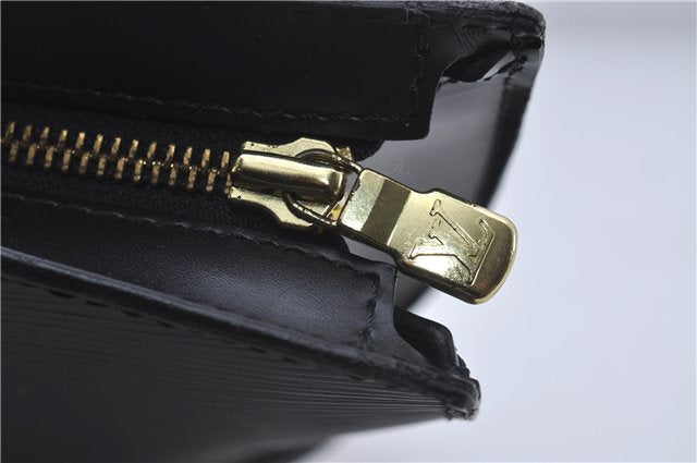 Authentic Louis Vuitton Epi Saint Jacques Hand Bag Black M52272 LV 4059D