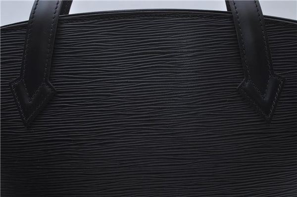 Authentic Louis Vuitton Epi Saint Jacques Hand Bag Black M52272 LV 4059D