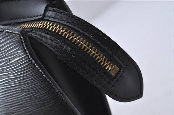Authentic Louis Vuitton Epi Saint Jacques Hand Bag Black M52272 LV 4059D