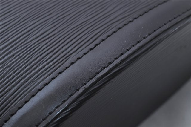 Authentic Louis Vuitton Epi Saint Jacques Hand Bag Black M52272 LV 4059D