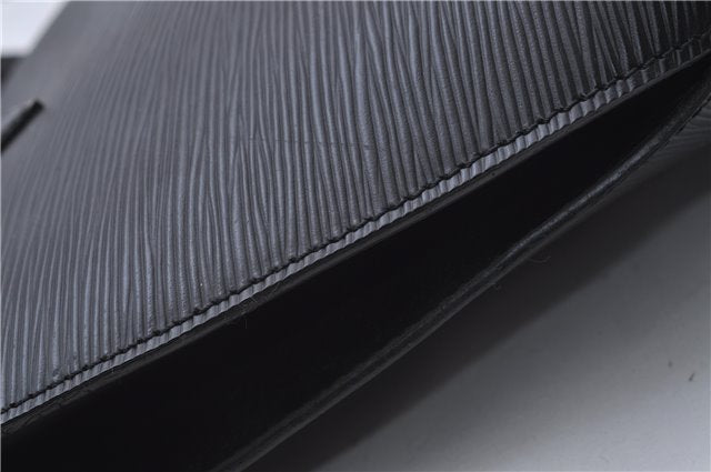 Authentic Louis Vuitton Epi Saint Jacques Hand Bag Black M52272 LV 4059D