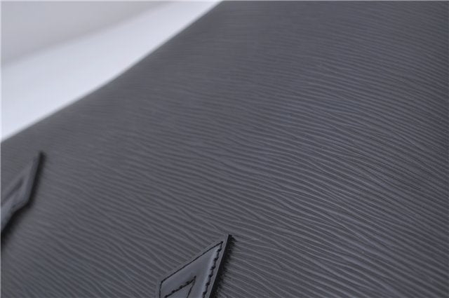 Authentic Louis Vuitton Epi Saint Jacques Hand Bag Black M52272 LV 4059D