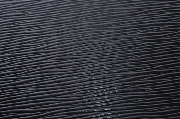 Authentic Louis Vuitton Epi Saint Jacques Hand Bag Black M52272 LV 4059D