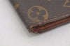 Authentic Louis Vuitton Monogram Porte Billet Carte Credit Monnaie Wallet 4059I