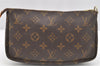 Authentic Louis Vuitton Monogram Pochette Accessoires Pouch M51980 LV Junk 4060I