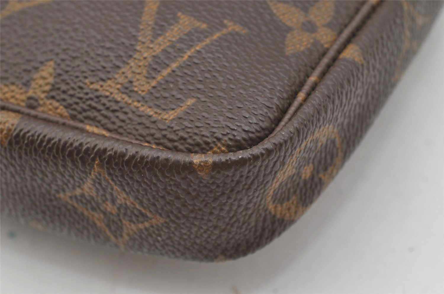 Authentic Louis Vuitton Monogram Pochette Accessoires Pouch M51980 LV Junk 4060I