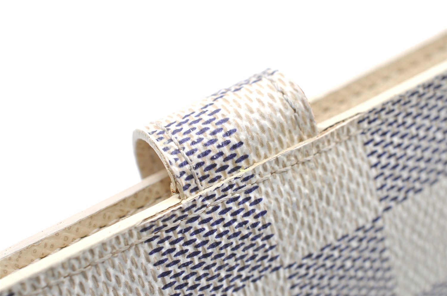 Authentic Louis Vuitton Damier Azur Agenda PM Notebook Cover R20706 LV 4061I