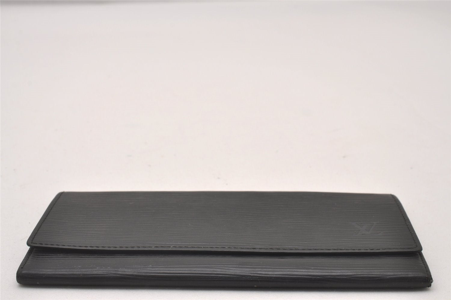 Authentic Louis Vuitton Epi Porte Yen Long Wallet Purse Black M63602 LV 4064I