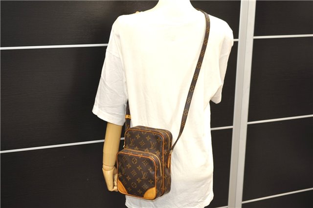 Authentic Louis Vuitton Monogram Amazone Shoulder Cross Body Bag M45236 LV 4066D