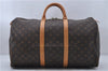 Authentic Louis Vuitton Monogram Keepall 50 Boston Bag M41426 LV 4068D