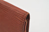 Authentic Louis Vuitton Epi Porte Yen Vintage Long Wallet Purse Brown LV 4069I