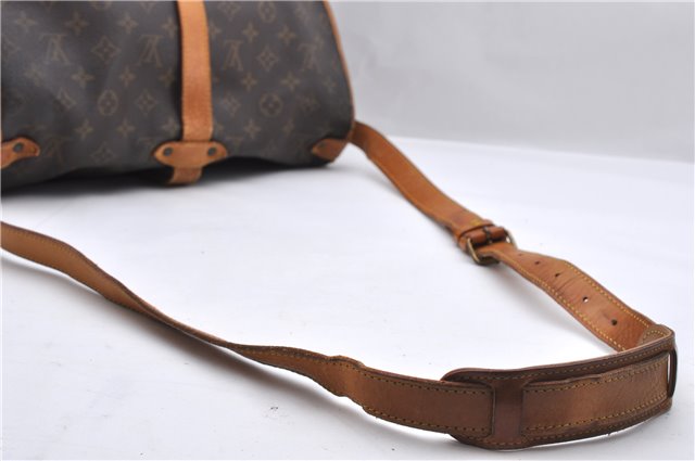 Auth Louis Vuitton Monogram Saumur 35 Shoulder Cross Body Bag M42254 LV 4070D