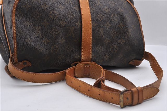 Auth Louis Vuitton Monogram Saumur 35 Shoulder Cross Body Bag M42254 LV 4070D