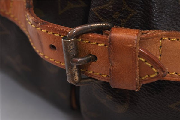 Auth Louis Vuitton Monogram Saumur 35 Shoulder Cross Body Bag M42254 LV 4070D