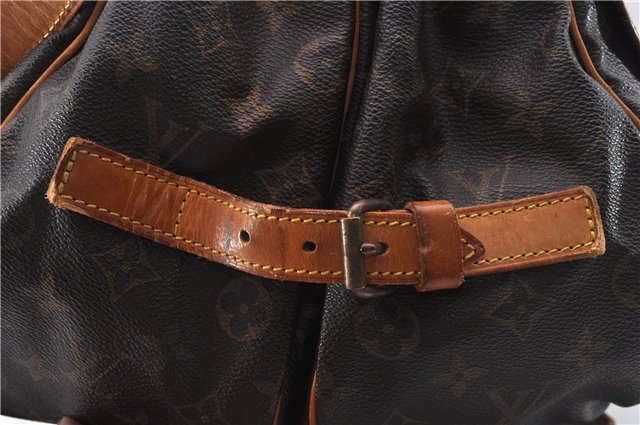 Auth Louis Vuitton Monogram Saumur 35 Shoulder Cross Body Bag M42254 LV 4070D
