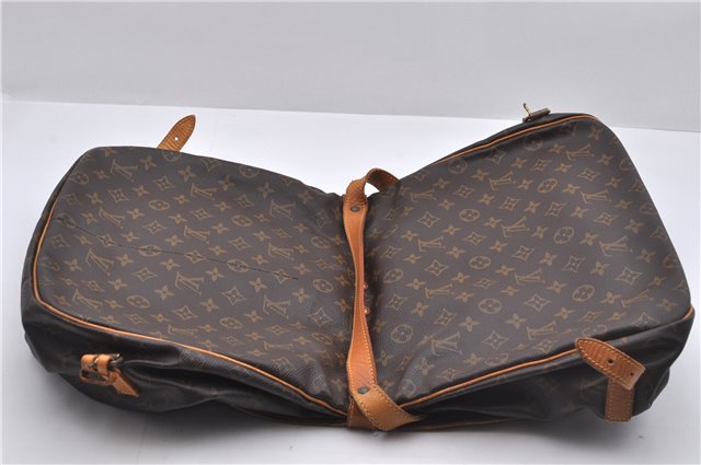 Auth Louis Vuitton Monogram Saumur 35 Shoulder Cross Body Bag M42254 LV 4070D