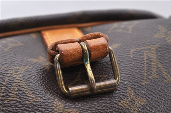 Auth Louis Vuitton Monogram Saumur 35 Shoulder Cross Body Bag M42254 LV 4070D