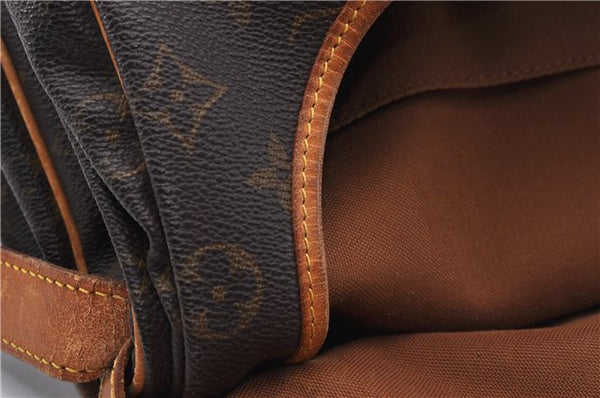 Auth Louis Vuitton Monogram Saumur 35 Shoulder Cross Body Bag M42254 LV 4070D