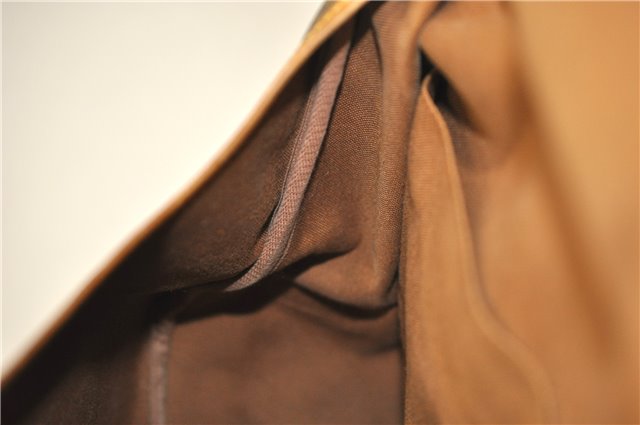 Auth Louis Vuitton Monogram Saumur 35 Shoulder Cross Body Bag M42254 LV 4070D