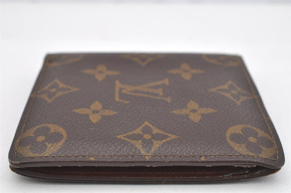 Authentic Louis Vuitton Monogram Porte Billet Carte Credit Monnaie Wallet 4070I