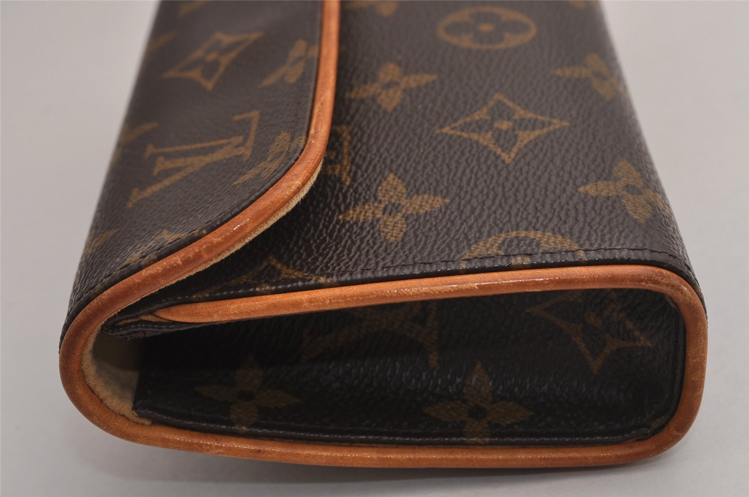 Auth Louis Vuitton Monogram Pochette Florentine Pouch Waist Bag M51855 LV 4073I