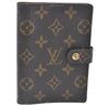 Authentic Louis Vuitton Monogram Agenda PM Notebook Cover R20005 LV 4074I