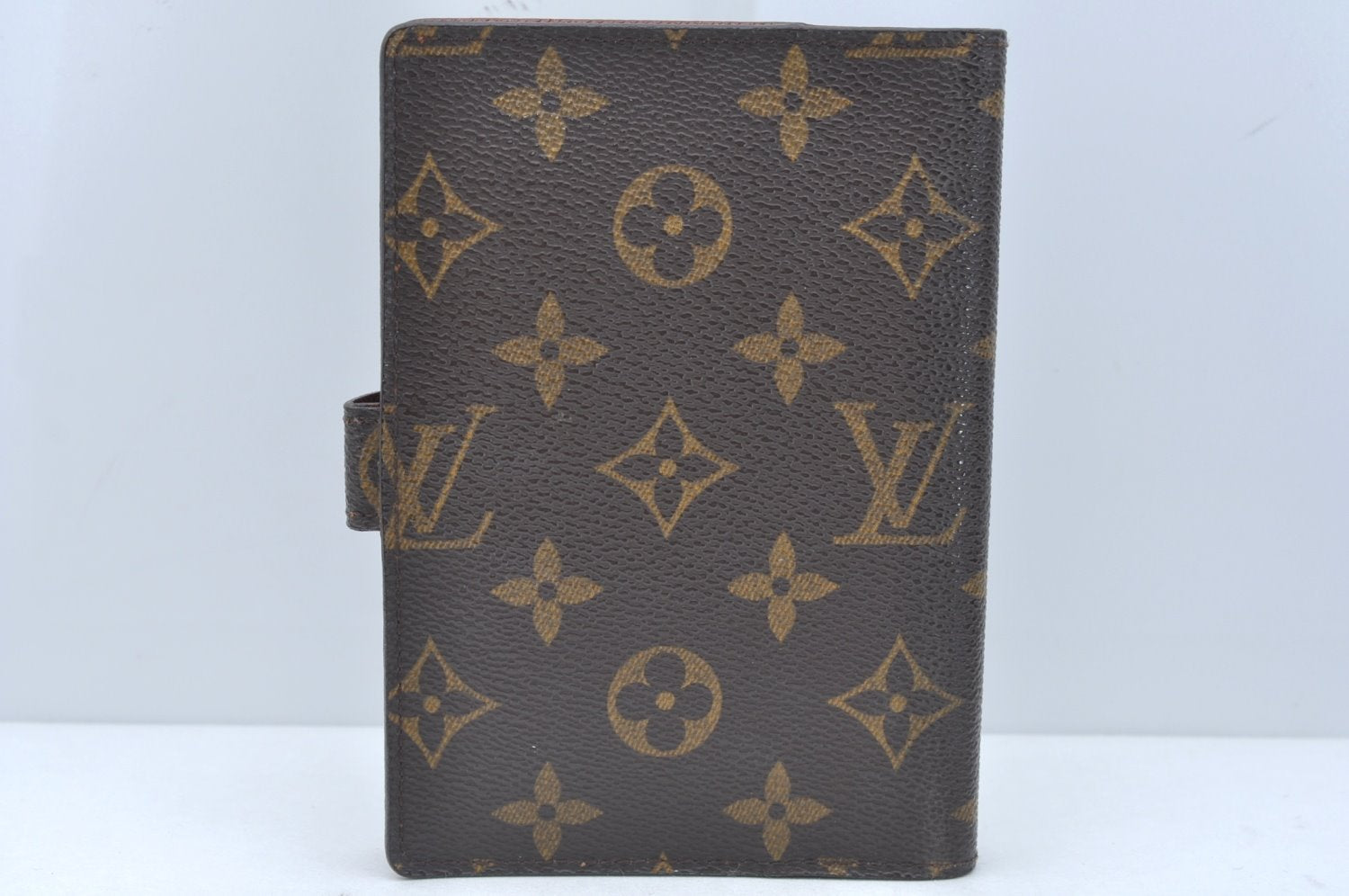 Authentic Louis Vuitton Monogram Agenda PM Notebook Cover R20005 LV 4074I