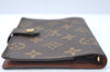 Authentic Louis Vuitton Monogram Agenda PM Notebook Cover R20005 LV 4074I