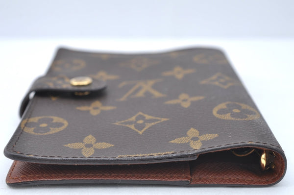 Authentic Louis Vuitton Monogram Agenda PM Notebook Cover R20005 LV 4074I