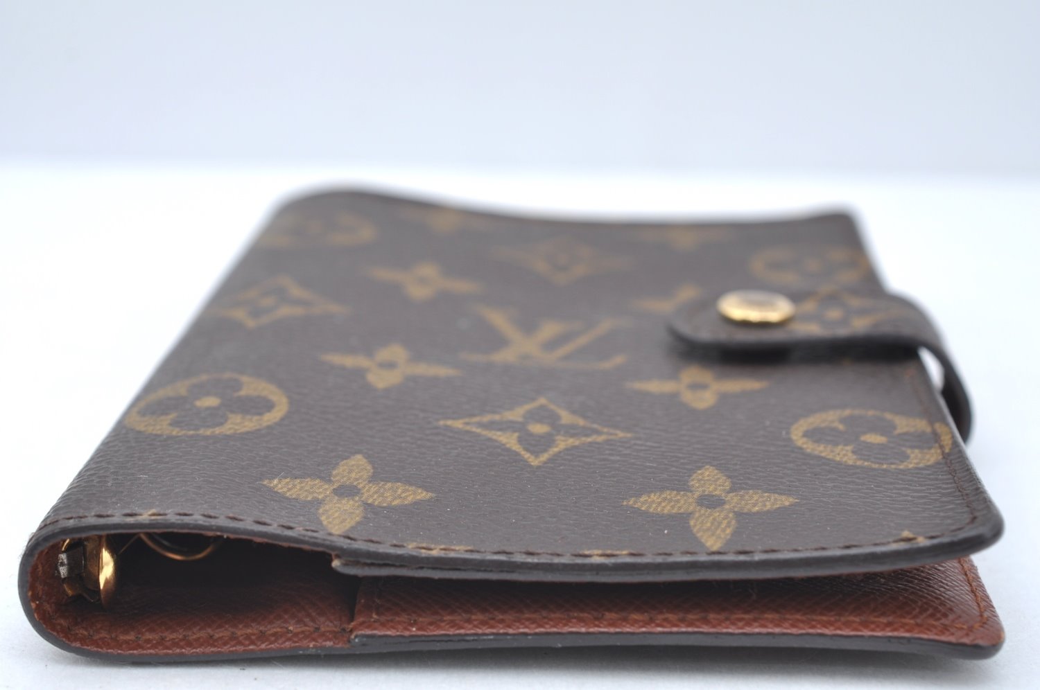 Authentic Louis Vuitton Monogram Agenda PM Notebook Cover R20005 LV 4074I