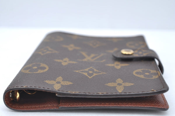 Authentic Louis Vuitton Monogram Agenda PM Notebook Cover R20005 LV 4074I