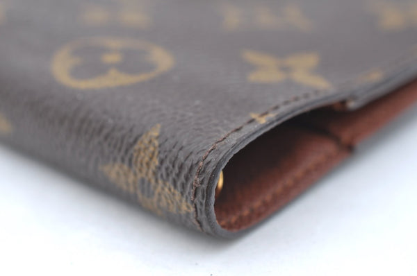 Authentic Louis Vuitton Monogram Agenda PM Notebook Cover R20005 LV 4074I