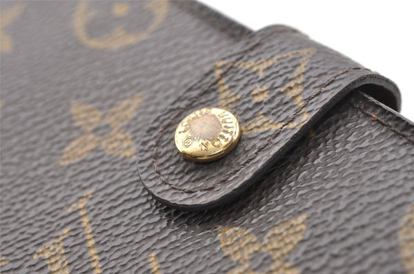 Authentic Louis Vuitton Monogram Agenda PM Notebook Cover R20005 LV 4074I