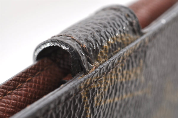 Authentic Louis Vuitton Monogram Agenda PM Notebook Cover R20005 LV 4074I