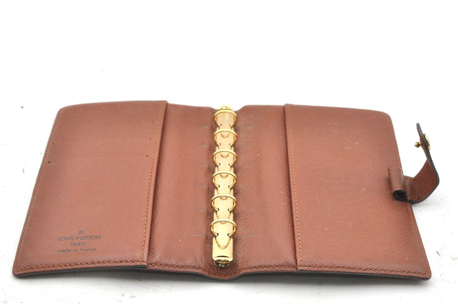 Authentic Louis Vuitton Monogram Agenda PM Notebook Cover R20005 LV 4074I