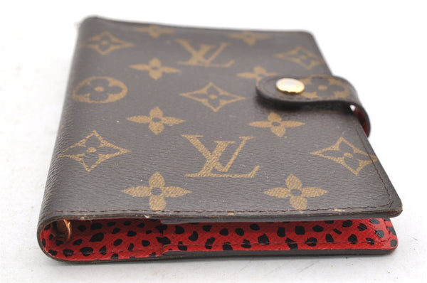 Auth Louis Vuitton Monogram Agenda PM Yayoi Kusama M91516 Notebook Cover 4077I