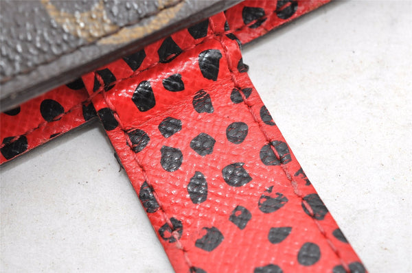 Auth Louis Vuitton Monogram Agenda PM Yayoi Kusama M91516 Notebook Cover 4077I