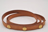 Auth Louis Vuitton Leather Shoulder Strap For Florentine S Beige 40.6" LV 4078I