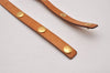 Auth Louis Vuitton Leather Shoulder Strap For Florentine S Beige 40.6" LV 4078I