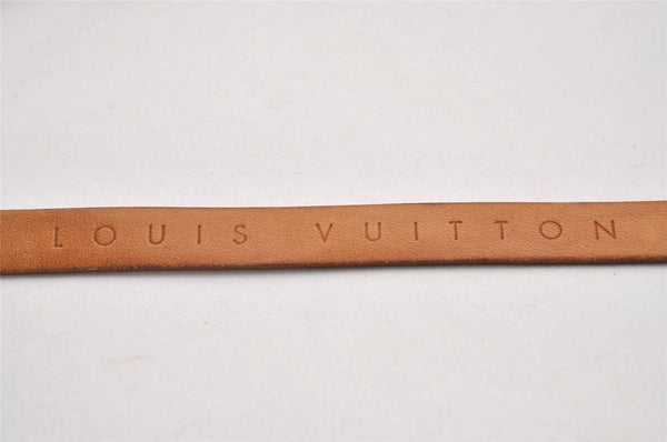 Auth Louis Vuitton Leather Shoulder Strap For Florentine S Beige 40.6" LV 4078I