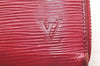 Authentic Louis Vuitton Epi Zippy Long Wallet Purse Purple M60305 LV 4079I