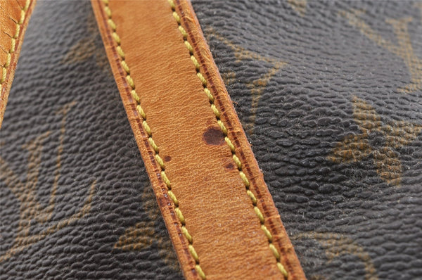 Authentic Louis Vuitton Monogram Bucket GM Shoulder Tote Bag M42236 Junk 4081I