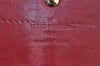 Authentic Louis Vuitton Vernis Portefeuille Sarah Wallet Red M93530 LV 4082I